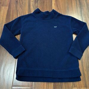 Vineyard Vines Navy Sherpa Fleece